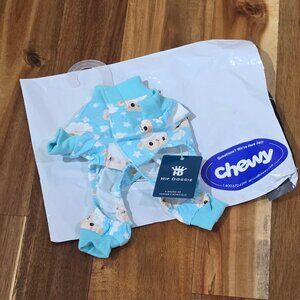 NWT_XS Puppy Sheep Pajama's blue!